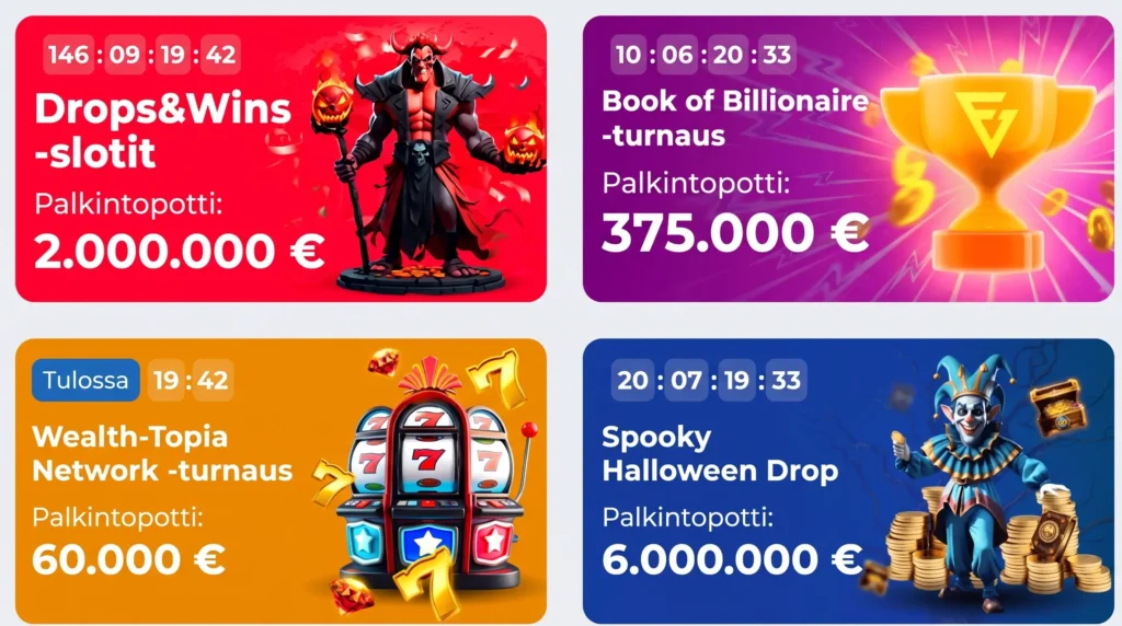PlanGames FI VIP-klubi, jossa on ainutlaatuisia kasinobonuksia ja turnauksia